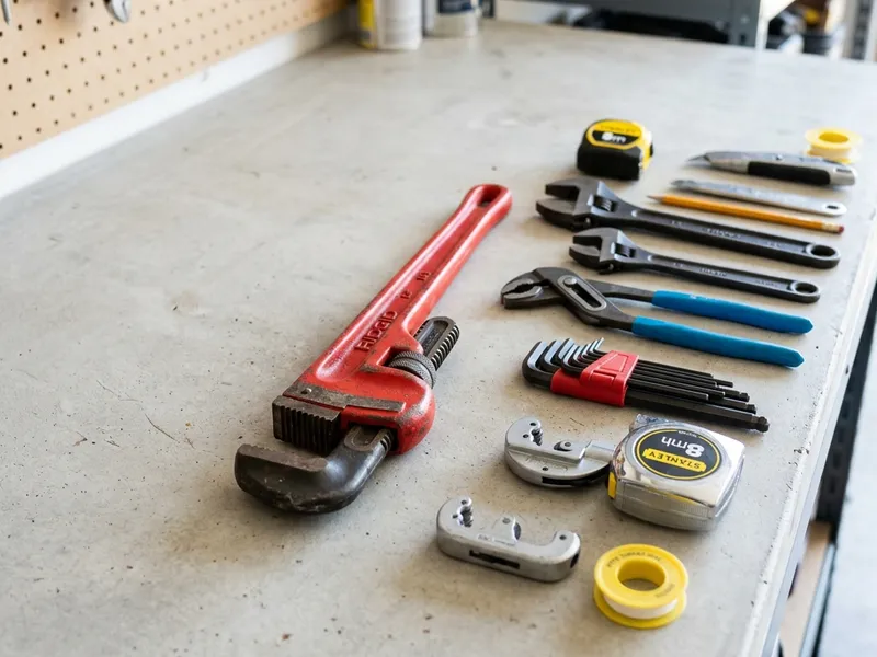 Professional plumbers in Mullin, TX equipped with top-tier tools for residential and commercial plumbing services.